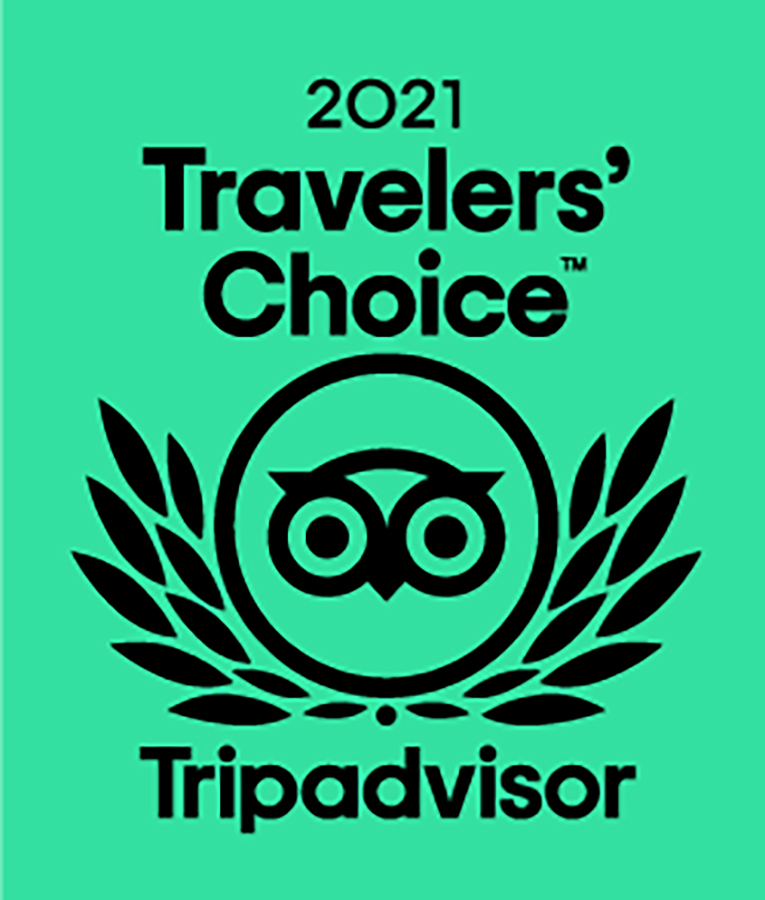 Tripadvisor Travelers' Choice Award 2021
